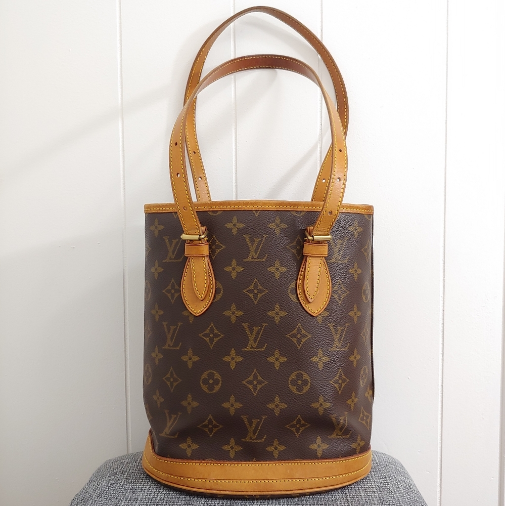 Authentic Louis Vuitton Bucket Bag PM